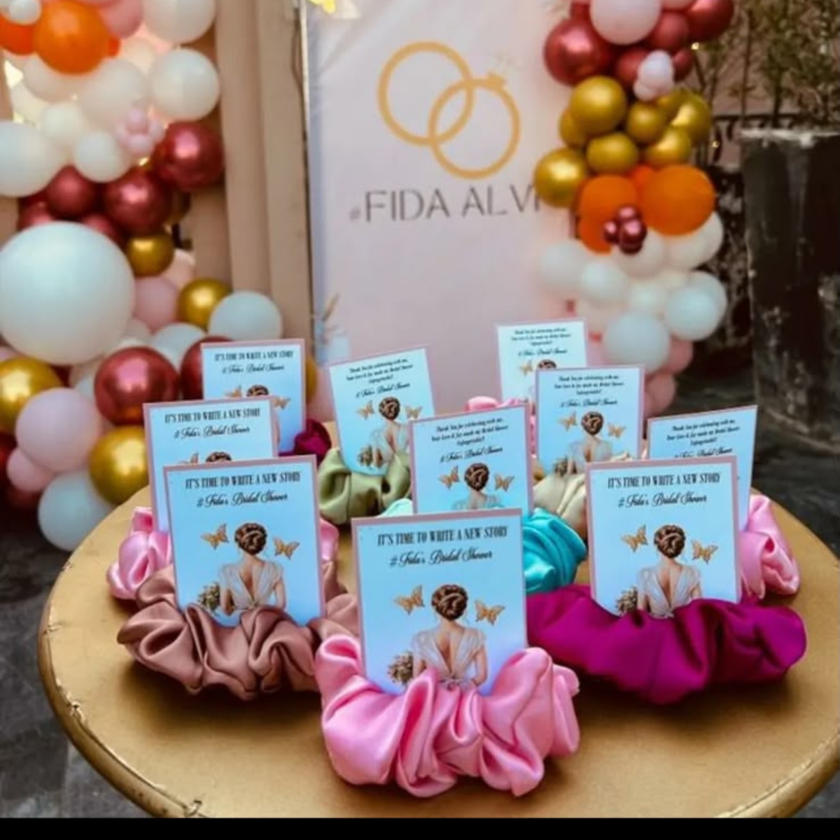 Bridle Shower Tags