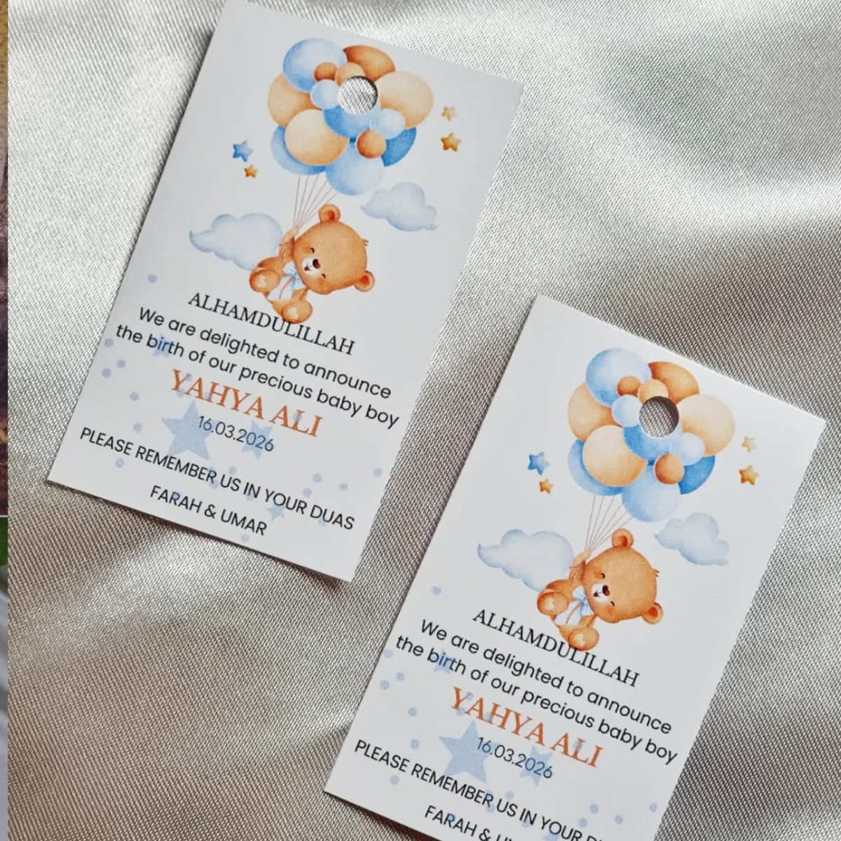 Baby shower Tags