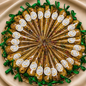 Mayo special round cones sticker